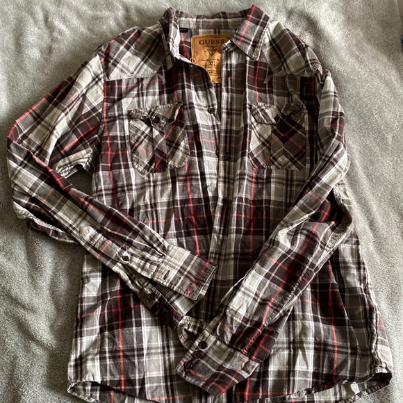 Guess Flannel Shirt - Picture 1 of 4